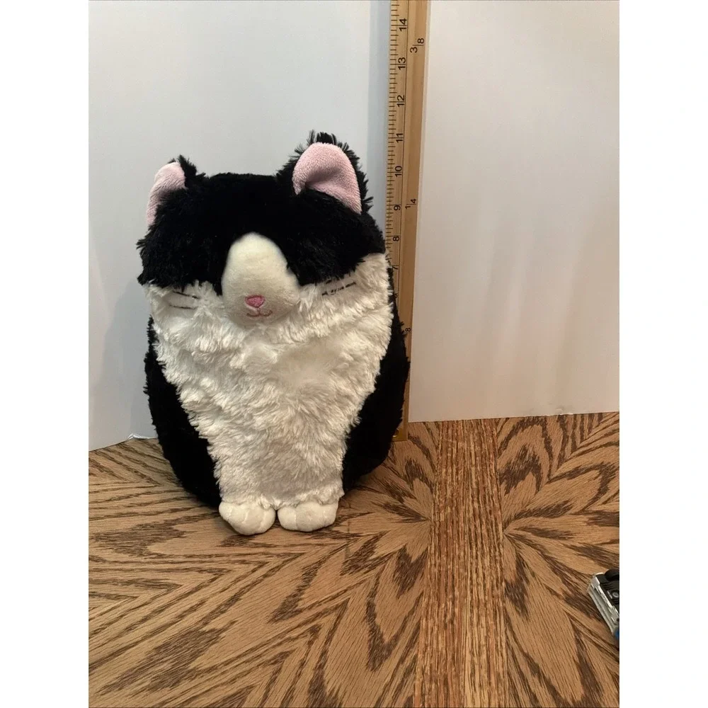 Kellytoy My‎ Cat Plush Soft Toy Black And White Tuxedo 12